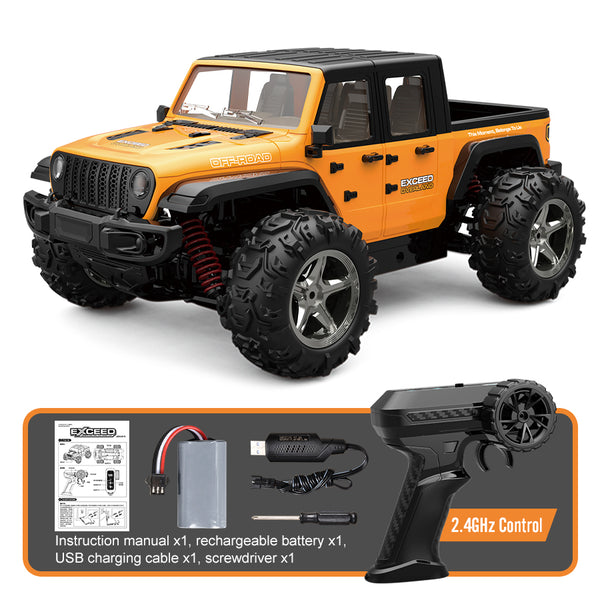 JJRC C8819 1/20スケール高速RCピックアップトラック - フル