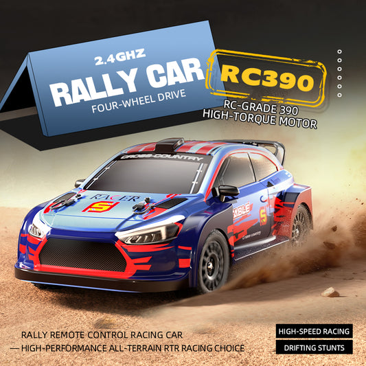 JJRC C8828 1:14 Scale 4WD Brushed RC Rally Car – 30km/h High-Speed Drift Truck with 7.4V 1500mAh Li-ion Battery, RTR