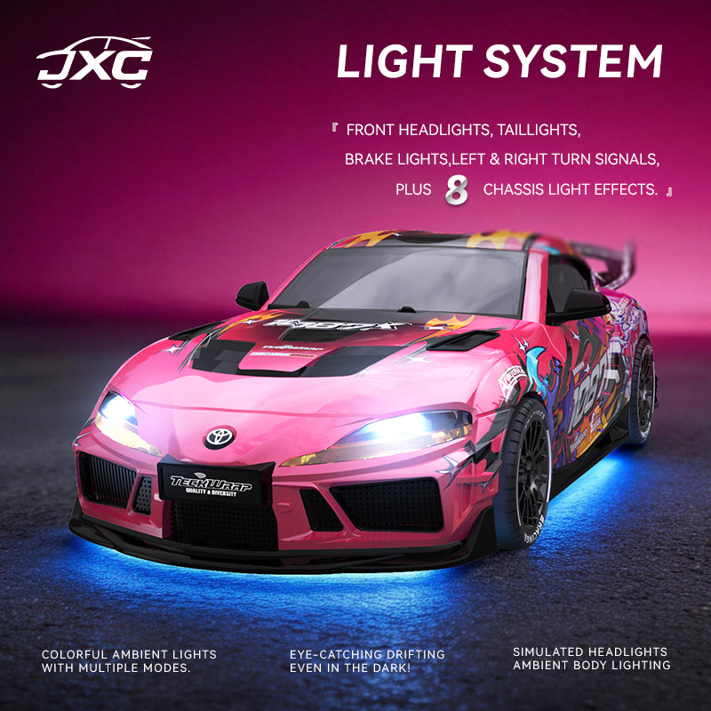 Officially Licensed JXC SP4301 Supra 1/43 RC Drift Car w/ Gyro