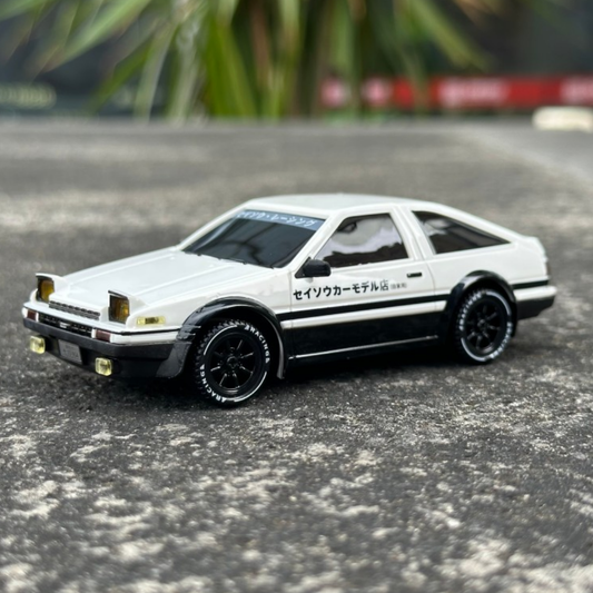 JXC AE4386 Toyota AE86 1/43 4WD RC Drift Car RTR with Gyro & LED Lights – Officially Licensed