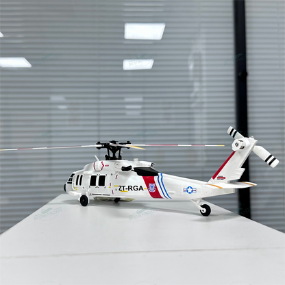 WLtoys XK K270 Black Hawk UH-60L 4CH Brushless Scale RC Helicopter – Optical Flow, Altitude Hold, RTF