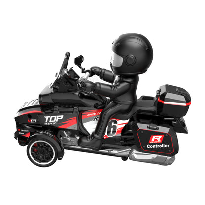 KFPlan KF35 1:43 3-Wheel RC Drift Trike Motorcycle with Rider Figure 2.4GHz RTR Mini Drift Bike