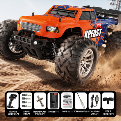 KFPlan KF13 1/16 4WD High Speed RC Off-Road Truck – 30km/h RTR