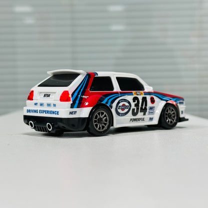 KFPlan KF34 1/43 Scale 4WD RC Drift Car – Micro RTR Electric Drift Car with LED Lights & 2.4GHz Controller