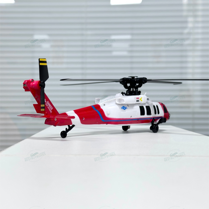 KOOTAI F05 Blackhawk 2.4GHz 6CH RC Helicopter – 6-Axis Gyro, Optical Flow, Brushless Motor, RTF