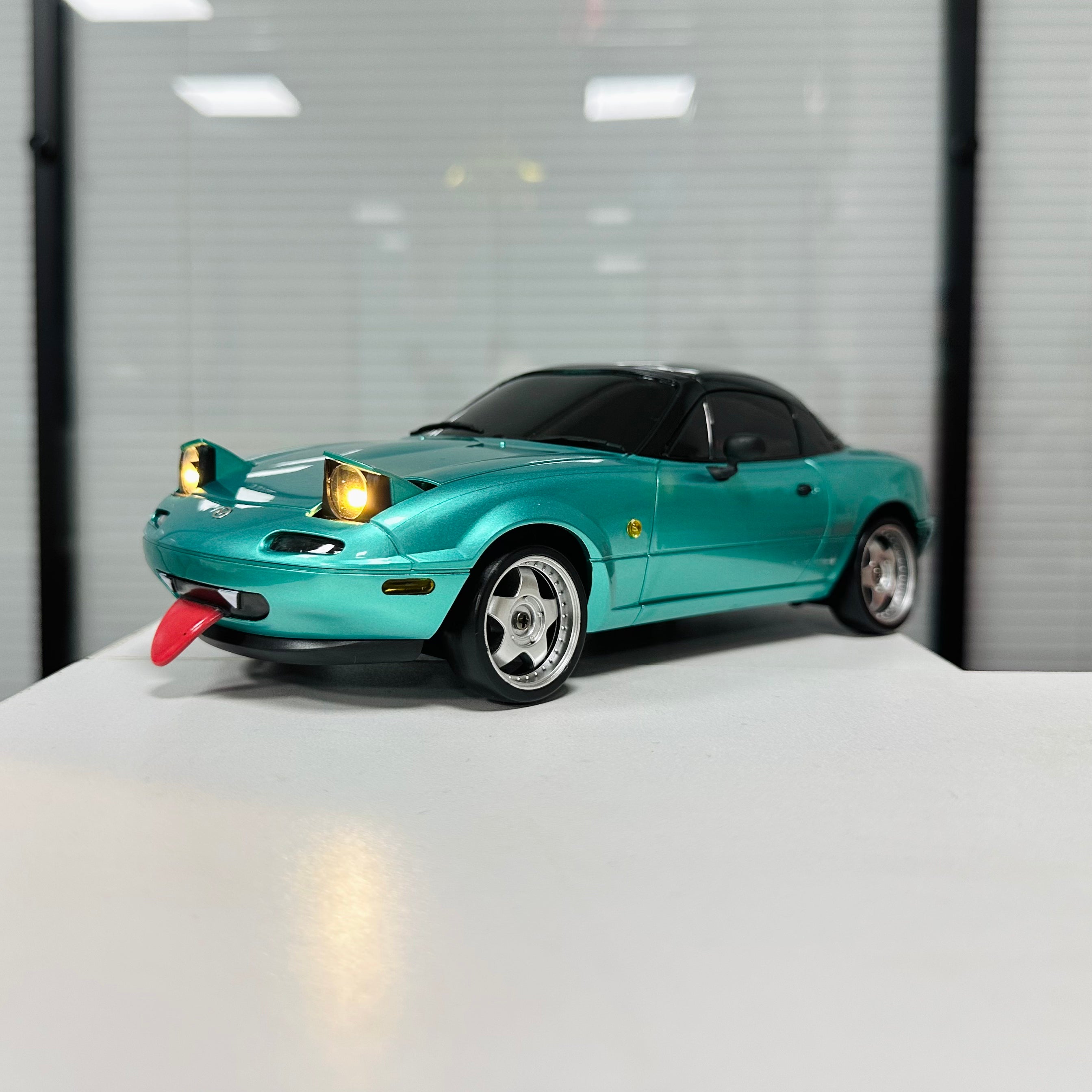 LDRC LD1804 Mazda MX-5 RC Drift Car 1/18 Gyro RWD LED Miata NA