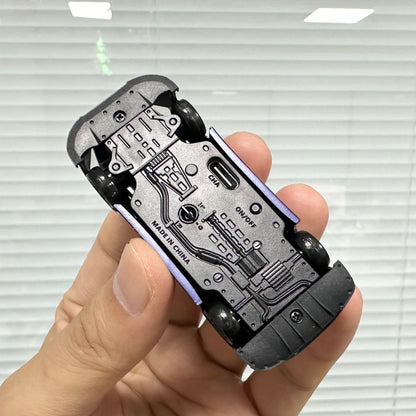 MCARRO MC061 1/64 Scale 4WD Mini RC Car RTR – White/Blue 2.4GHz Micro Racing Car