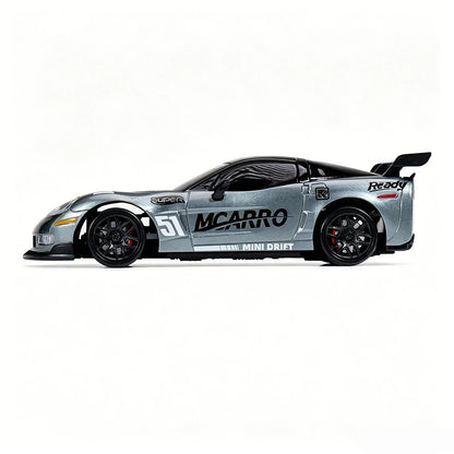 MCARRO TR051 RTR 1/43 2.4GHz 4WD Drift Desktop RC Car with Gyro – Full Proportional Mini Racing Car