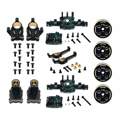 MJX Hyper Go H18P 1/18 Metal Upgrade Parts – Aluminum & Brass RC Car Accessories