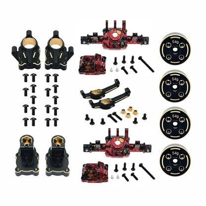 MJX Hyper Go H18P 1/18 Metal Upgrade Parts – Aluminum & Brass RC Car Accessories