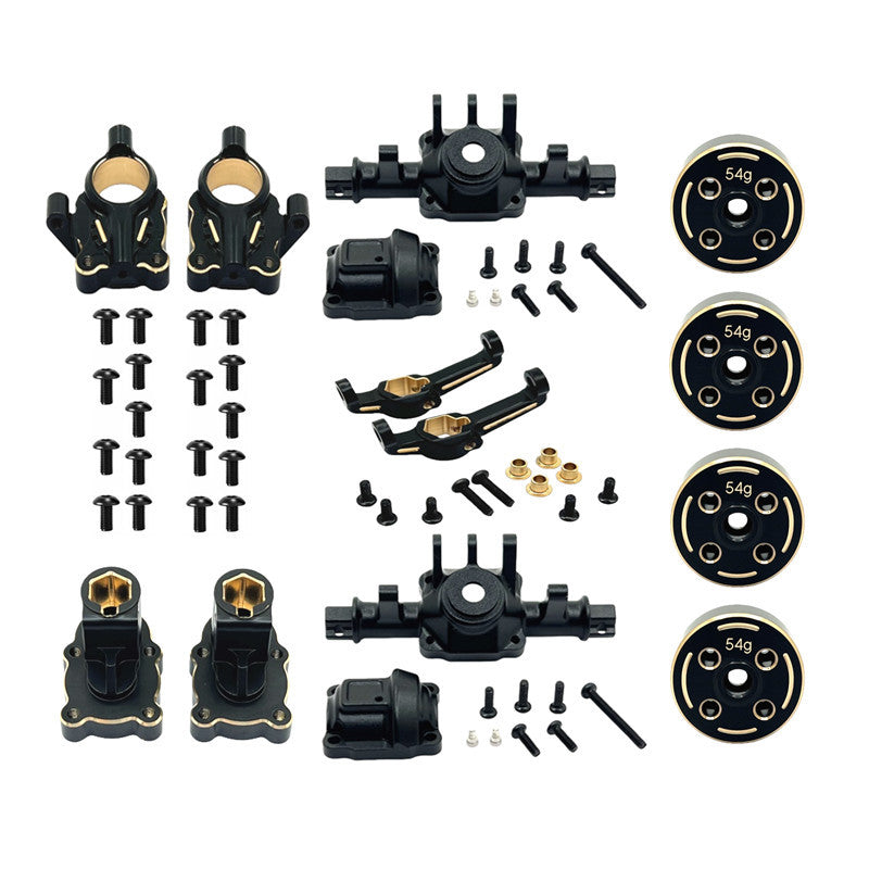 MJX Hyper Go H18P 1/18 Metal Upgrade Parts – Aluminum & Brass RC Car Accessories