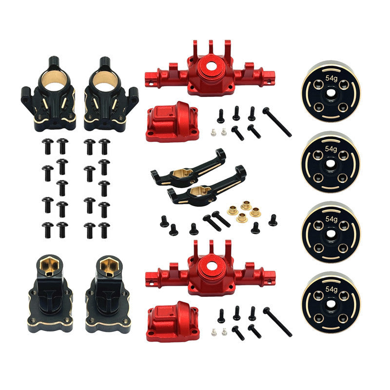 MJX Hyper Go H18P 1/18 Metal Upgrade Parts – Aluminum & Brass RC Car Accessories