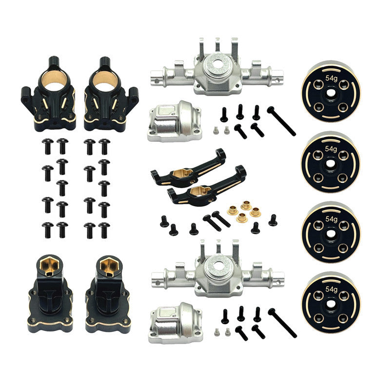 MJX Hyper Go H18P 1/18 Metal Upgrade Parts – Aluminum & Brass RC Car Accessories