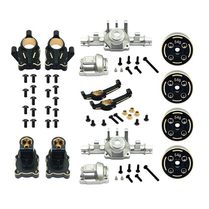 MJX Hyper Go H18P 1/18 Metal Upgrade Parts – Aluminum & Brass RC Car Accessories