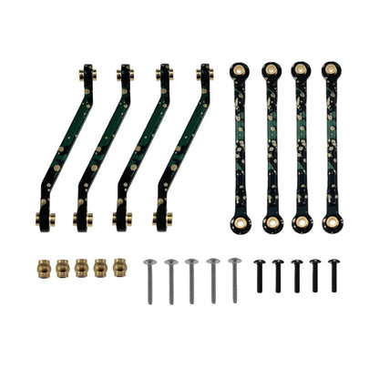 MJX Hyper Go H18P 1/18 Metal Upgrade Parts – Aluminum & Brass RC Car Accessories