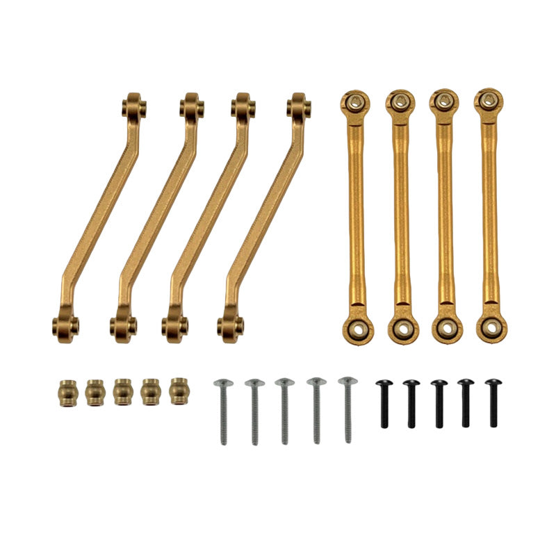 MJX Hyper Go H18P 1/18 Metal Upgrade Parts – Aluminum & Brass RC Car Accessories