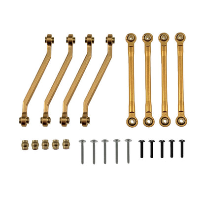 MJX Hyper Go H18P 1/18 Metal Upgrade Parts – Aluminum & Brass RC Car Accessories