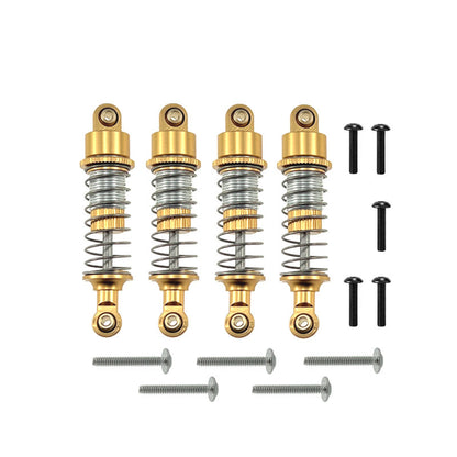MJX Hyper Go H18P 1/18 Metal Upgrade Parts – Aluminum & Brass RC Car Accessories