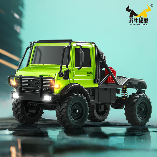MN Model MN-333 Unimog U4000 1:18 RC Rock Crawler – Full Metal Body, 4WD, 2.4GHz, RTR