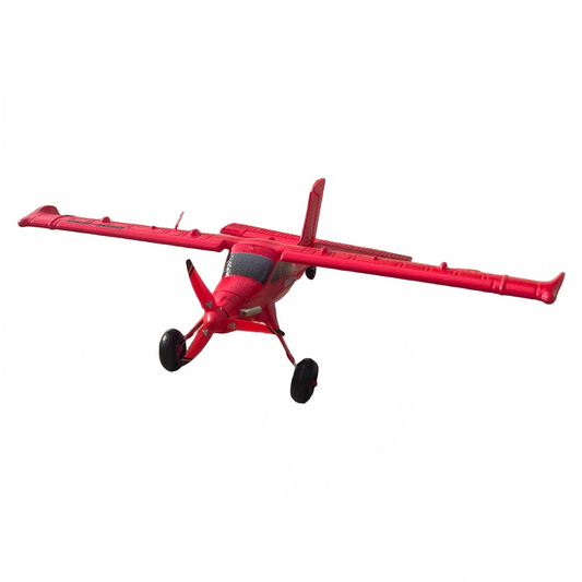 Qidi A590 PZL Wilga 2000 2.4GHz 4CH Brushless RC Airplane with 3G/6G Gyro Stabilization & LED Lights – Ready to Fly (Mode 2)