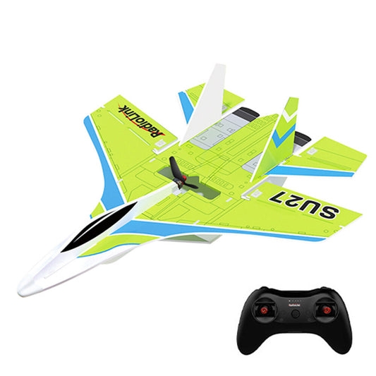 RadioLink SU27 Fighter RC Airplane RTF – 400mm Wingspan, 4KM Control Distance, 4000KV Brushless Motor, Gyroscope Assist for Beginners