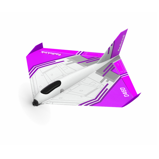 RadioLink Turbot D460 480mm Wingspan EPP RC Airplane - PNP/RTF with 1600KV Brushless Motor, 4KM Control Distance, and Gyroscope Assist