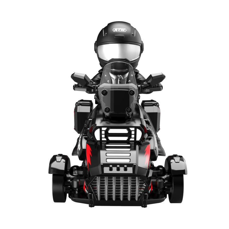 KFPlan KF35 1:43 3-Wheel RC Drift Trike Motorcycle with Rider Figure 2.4GHz RTR Mini Drift Bike