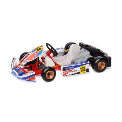 MinimumRC Sengi Kart-80 Micro Scale RC Kart RTR with HOTRC Radio and Receiver