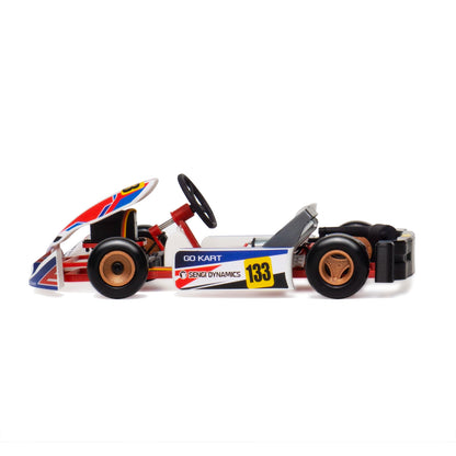 MinimumRC Sengi Kart-80 Micro Scale RC Kart RTR with HOTRC Radio and Receiver