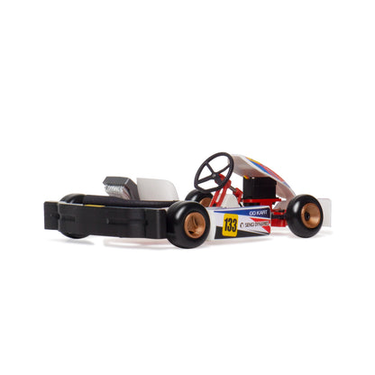 MinimumRC Sengi Kart-80 Micro Scale RC Kart RTR with HOTRC Radio and Receiver