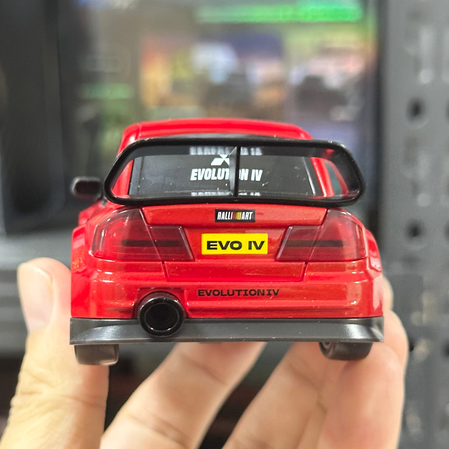 Officially Licensed 1:43 Mini Q 4WD RC Drift Car – Toyota Supra GT4 / Mitsubishi Evo 4 with LED Lights