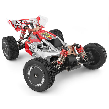 Wltoys 144012 1/14 Scale 2.4G 4WD High-Speed Racing RC Car with Carbon Fiber Chassis - 60km/h, 7.4V 1500mAh