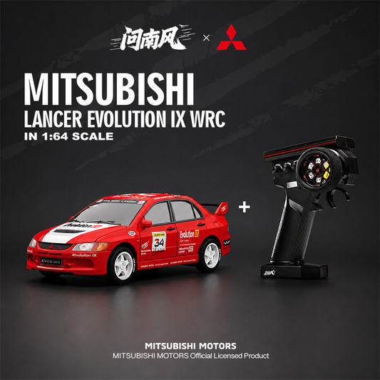 WNF / WenNanFeng Mitsubishi Lancer Evolution IX WRC 1:64 RTR RC Drift Car with Radio Controller