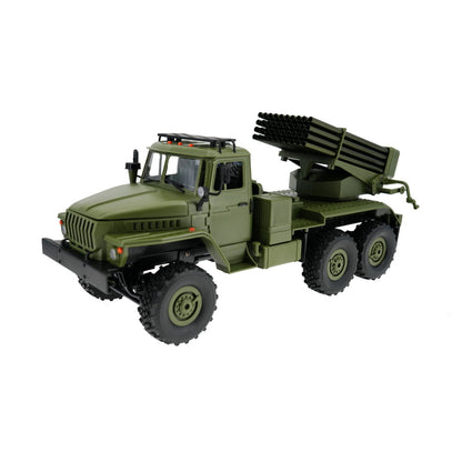 WPL B36-2 BM-21 "Grad" 1:16 6x6 Military RC Truck – RTR, Proportional Controls, Rocket Launcher Style