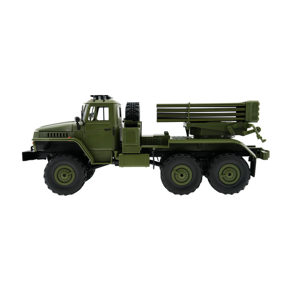 WPL B36-2 BM-21 "Grad" 1:16 6x6 Military RC Truck – RTR, Proportional Controls, Rocket Launcher Style