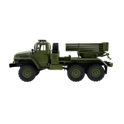 WPL B36-2 BM-21 "Grad" 1:16 6x6 Military RC Truck – RTR, Proportional Controls, Rocket Launcher Style