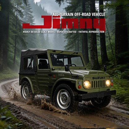 WPL C84-1S RTR 1/10 Suzuki Jimny SJ10 Type 4 RC Crawler – Factory Upgraded 4WD Trail Truck