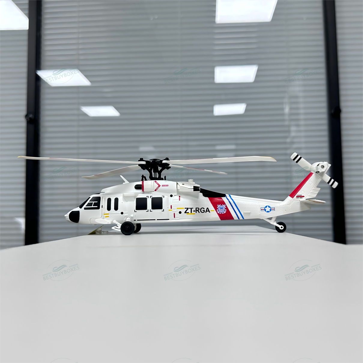 WLtoys XK K270 Black Hawk UH-60L 4CH Brushless Scale RC Helicopter – Optical Flow, Altitude Hold, RTF