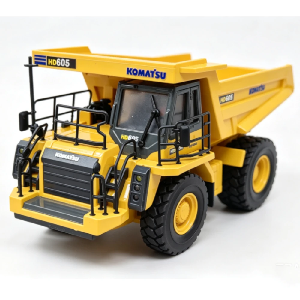 YI GONG YG605 RTR 1/50 2.4G RC Alloy Screw Dump Truck with LED Lights & Sound