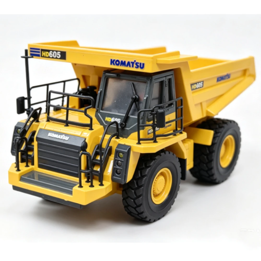 YI GONG YG605 RTR 1/50 2.4G RC Alloy Screw Dump Truck with LED Lights & Sound