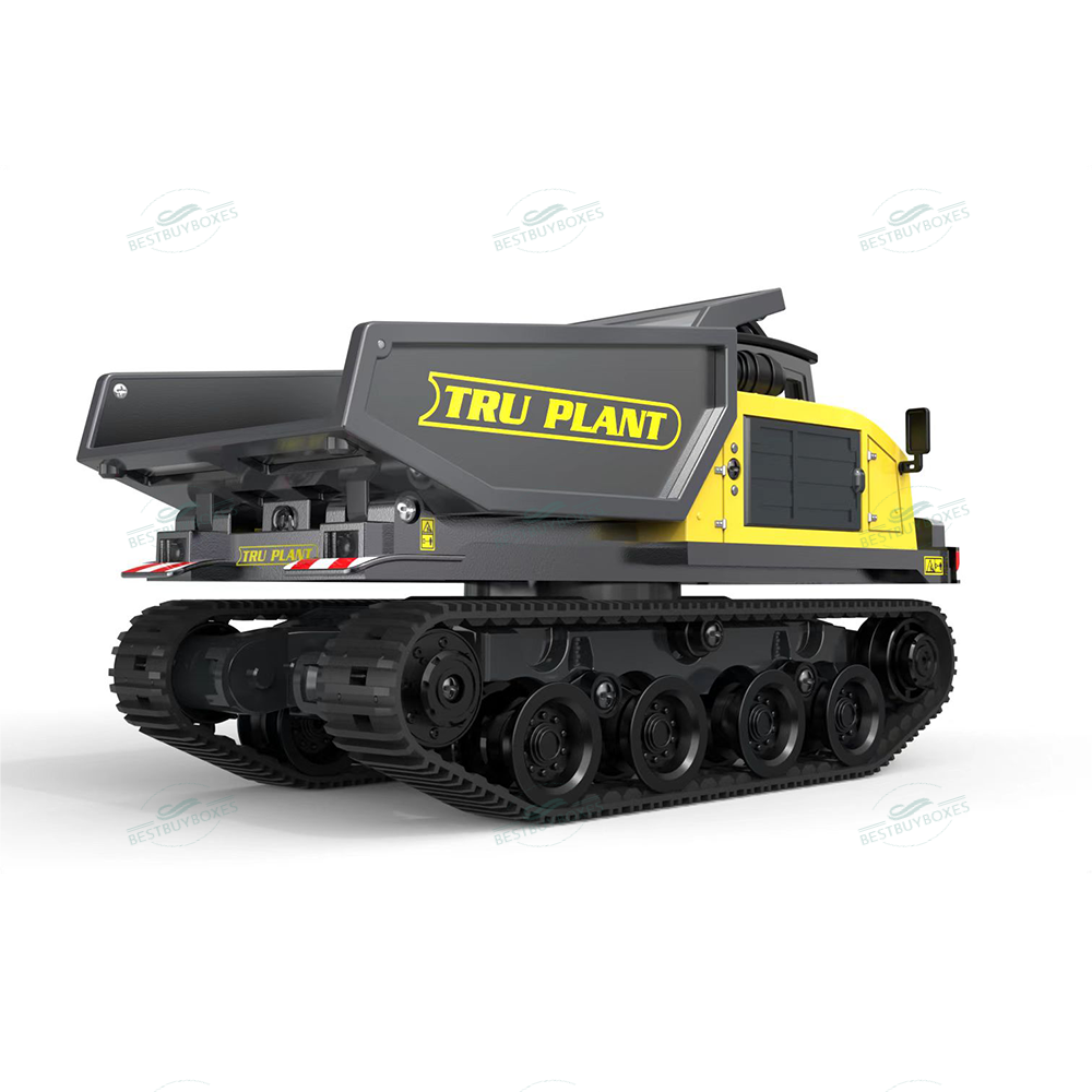 YiGong T14R Panther 1/50 RTR Electric RC Crawler Dump Truck – Metal Parts, LED Lights, 360° Rotation