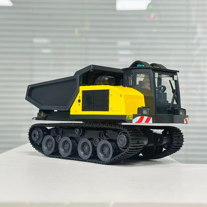 YiGong T14R Panther 1/50 RTR Electric RC Crawler Dump Truck – Metal Parts, LED Lights, 360° Rotation