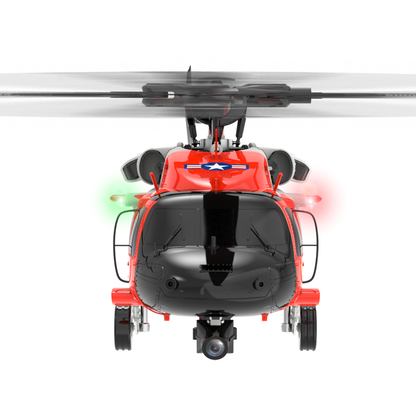 YXZNRC F09-S 2.4GHz 6CH 6-Axis Gyro RC Helicopter with GPS, Optical Flow, 5.8GHz FPV Camera, Dual Brushless Motors, 1:47 Scale Flybarless RTF