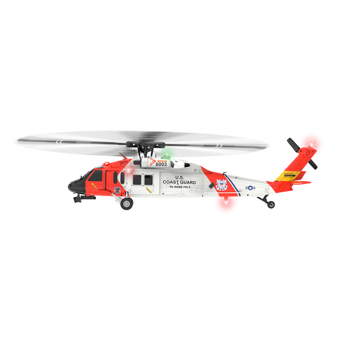 YXZNRC F09-S Hélicoptère RC Flybarless - 2.4G 6CH Gyro GPS Positionnem YXZNRC F09-S Hélicoptère RC Flybarless - 2.4G 6CH Gyro GPS Positionnem